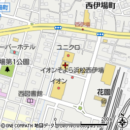 ダイソーそよら浜松西伊場店周辺の地図