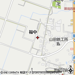 兵庫県神戸市西区平野町（福中）周辺の地図
