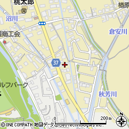 岡山県岡山市東区楢原522周辺の地図