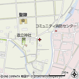 静岡県磐田市東新屋344周辺の地図