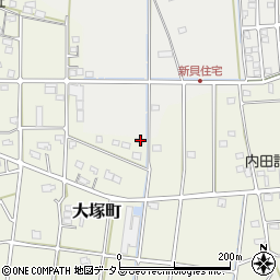 静岡県浜松市中央区大塚町261周辺の地図