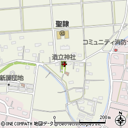 静岡県磐田市東新屋695周辺の地図