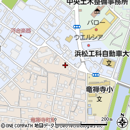 静岡県浜松市中央区龍禅寺町5周辺の地図
