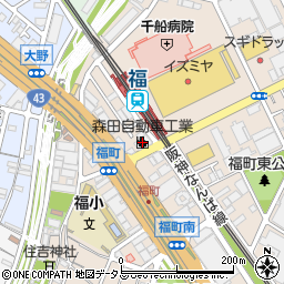 森田自動車工業周辺の地図
