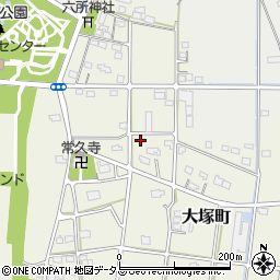 静岡県浜松市中央区大塚町233周辺の地図