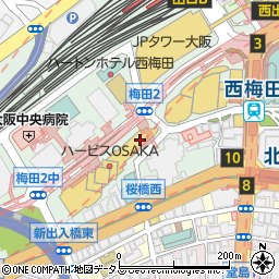 フランダース テイル FLANDERS TALE ハービスプラザ梅田店周辺の地図