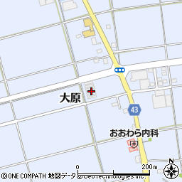 静岡県磐田市大原1430周辺の地図