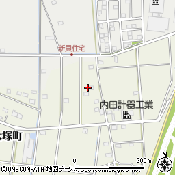 静岡県浜松市中央区大塚町732周辺の地図