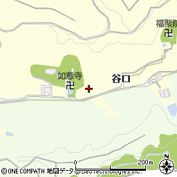 兵庫県神戸市西区櫨谷町谷口周辺の地図