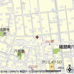 静岡県浜松市中央区雄踏町宇布見3440周辺の地図