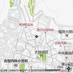 岡山県岡山市中区四御神520周辺の地図