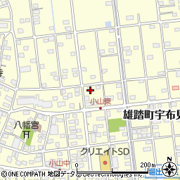 静岡県浜松市中央区雄踏町宇布見3623周辺の地図