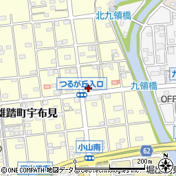 静岡県浜松市中央区雄踏町宇布見4018周辺の地図
