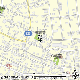 静岡県浜松市中央区雄踏町宇布見5332周辺の地図