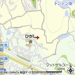 奈良県生駒市小明町1729周辺の地図