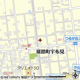 静岡県浜松市中央区雄踏町宇布見1577周辺の地図