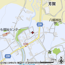 岡山県岡山市北区松尾327周辺の地図