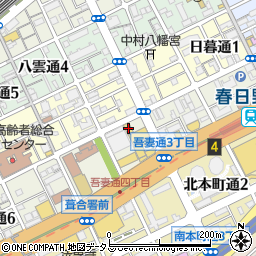 ローソン神戸吾妻通三丁目店周辺の地図
