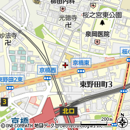 京橋サンパティオ周辺の地図