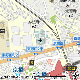 ホテル舞ｉｎ京橋周辺の地図