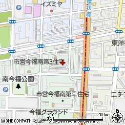 鍵屋の緊急隊　城東今福店周辺の地図