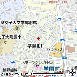 〒631-0036 奈良県奈良市学園北の地図