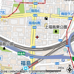 株式会社寿司田大阪営業部周辺の地図