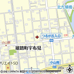 静岡県浜松市中央区雄踏町宇布見4030周辺の地図