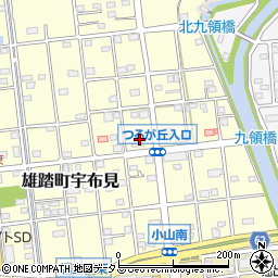 静岡県浜松市中央区雄踏町宇布見4022周辺の地図