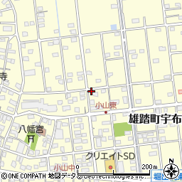 静岡県浜松市中央区雄踏町宇布見3621周辺の地図