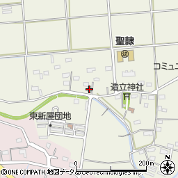 静岡県磐田市東新屋283周辺の地図