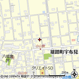 静岡県浜松市中央区雄踏町宇布見3629周辺の地図