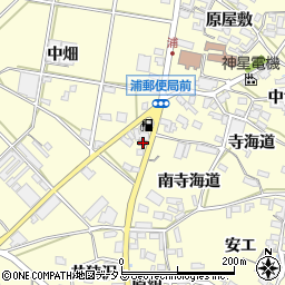 田原浦郵便局 ＡＴＭ周辺の地図