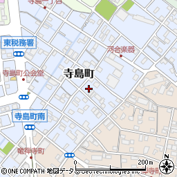 静岡県浜松市中央区寺島町294周辺の地図
