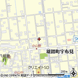 静岡県浜松市中央区雄踏町宇布見3630周辺の地図