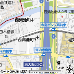株式会社アマダ　大阪事務センター周辺の地図