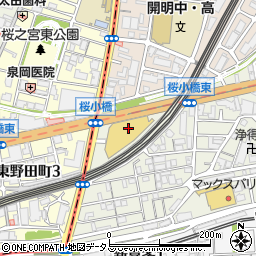 セリアエディオン京橋店周辺の地図