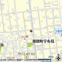 静岡県浜松市中央区雄踏町宇布見3635周辺の地図