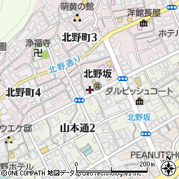 日本料理 波勢周辺の地図