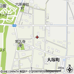 静岡県浜松市中央区大塚町231周辺の地図