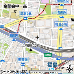 ＧＳパーク福島駅前第三駐車場周辺の地図