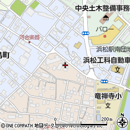静岡県浜松市中央区龍禅寺町214周辺の地図