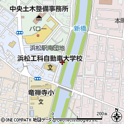 静岡県浜松市中央区北寺島町497周辺の地図
