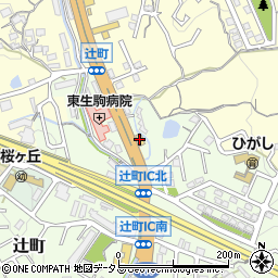 カメラのキタムラ奈良東生駒店周辺の地図