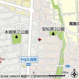 静岡県浜松市中央区本郷町1318周辺の地図