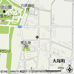 静岡県浜松市中央区大塚町141周辺の地図