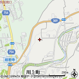 奈良県奈良市川上町382-2周辺の地図