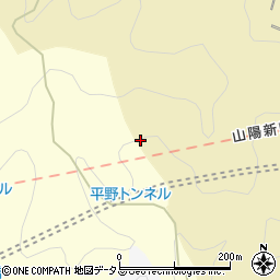 神戸トンネル周辺の地図