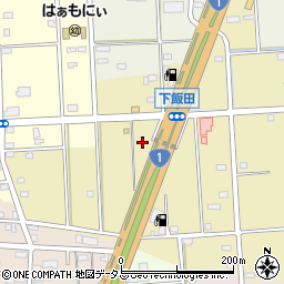 セブンイレブン浜松下飯田町店周辺の地図