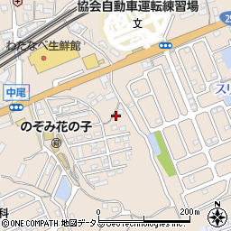 岡山県岡山市東区中尾266周辺の地図